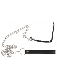 Зажим для половых губ с поводком Pussy Clamp With A Leash - Orion - купить с доставкой в Новочеркасске