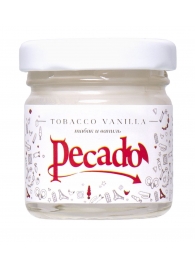 Массажная свеча Tobacco Vanilla - 35 мл. - Pecado - купить с доставкой в Новочеркасске