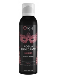 Хрустящая пенка для массажа Orgie Acqua Croccante Sakura с ароматом сакуры - 150 мл. - ORGIE - купить с доставкой в Новочеркасске
