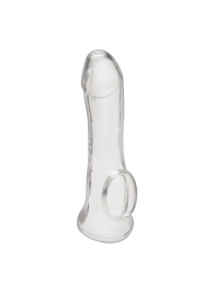 Прозрачная насадка на пенис Transparent Penis Enhancing Sleeve Extension - 15,9 см. - BlueLine - в Новочеркасске купить с доставкой