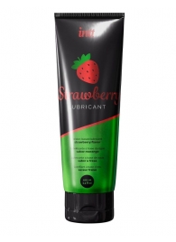 Смазка на водной основе с ароматом клубники Strawberry Lubricant - 100 мл. - INTT - купить с доставкой в Новочеркасске