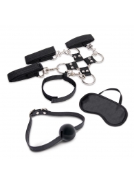 Набор для фиксации из 7 предметов Hogtie   Ball Gag Kit - Lux Fetish - купить с доставкой в Новочеркасске