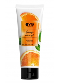 Лубрикант на водной основе OYO Aroma Gel Orange с ароматом апельсина - 75 мл. - OYO - купить с доставкой в Новочеркасске