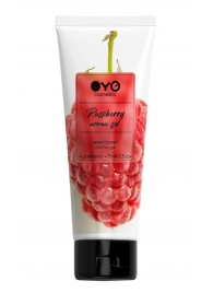 Лубрикант на водной основе OYO Aroma Gel Raspberry с ароматом малины - 75 мл. - OYO - купить с доставкой в Новочеркасске