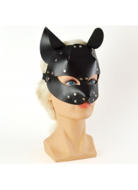 Черная кржаная маска Pussy - Sitabella - купить с доставкой в Новочеркасске