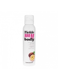 Массажная хрустящая пенка Tickle my body с ароматом маракуйи - 150 мл. - Love to Love - купить с доставкой в Новочеркасске
