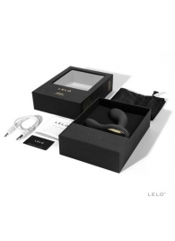 Чёрный перезаряжаемый стимулятор простаты Bruno Black - Lelo - в Новочеркасске купить с доставкой