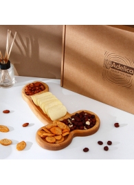 Деревянное блюдо для подачи в форме члена (32,5 х 20 х 1,7 см) - Сима-Ленд - купить с доставкой в Новочеркасске