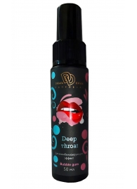 Спрей для горла Deep Throat с десенсибилизирующим эффектом и вкусом бабл-гам - 50 мл. - БиоМед - купить с доставкой в Новочеркасске