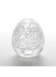 Мастурбатор-яйцо Keith Haring EGG PARTY - Tenga - в Новочеркасске купить с доставкой