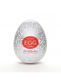 Мастурбатор-яйцо Keith Haring EGG PARTY - Tenga - в Новочеркасске купить с доставкой