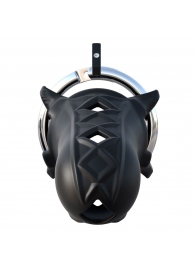 Черный замок верности Extreme Silicone Cock Blocker - Pipedream - купить с доставкой в Новочеркасске