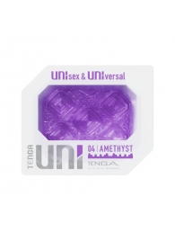 Фиолетовый мастурбатор-стимулятор Tenga Uni Amethyst - Tenga - в Новочеркасске купить с доставкой