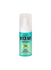 Жидкий вибратор Nuei Rock Me! с ароматом мяты - 20 мл. - Nuei cosmetics - купить с доставкой в Новочеркасске