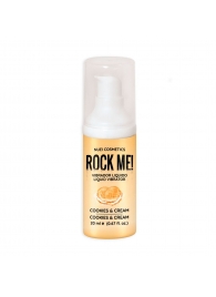 Жидкий вибратор Nuei Rock Me! с ароматом печенья и сливок - 20 мл. - Nuei cosmetics - купить с доставкой в Новочеркасске