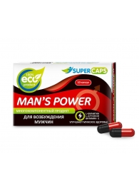 Возбуждающее средство Man’s power - 10 капсул (+1 в подарок) - SuperCaps - купить с доставкой в Новочеркасске