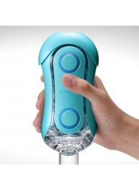 Голубой мастурбатор Tenga Flip ORB Ocean - Tenga - в Новочеркасске купить с доставкой