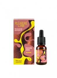 Капли с согревающим эффектом Passion Drips Warming - 15 мл. - Pleasure Lab - купить с доставкой в Новочеркасске