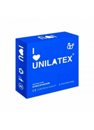 Классические презервативы Unilatex Natural Plain - 3 шт. - Unilatex - купить с доставкой в Новочеркасске