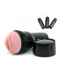 Мастурбатор-вагина Fleshlight - Vibro Pink Lady Touch с вибрацией - Fleshlight - в Новочеркасске купить с доставкой