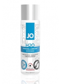 Возбуждающий лубрикант на водной основе JO Personal Lubricant H2O Warming - 60 мл. - System JO - купить с доставкой в Новочеркасске