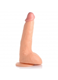 Телесный фаллоимитатор Beefy Brad 9’’ Dildo with Balls - 22,4 см. - XR Brands