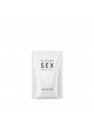 Полоски для орального секса Slow Sex Oral Sex Strips - 7 шт. - Bijoux Indiscrets - купить с доставкой в Новочеркасске