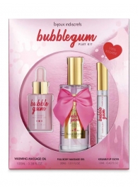 Набор средств для массажа и ласк Bubblegum Play Kit - Bijoux Indiscrets - купить с доставкой в Новочеркасске