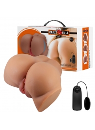 Карамельный мастурбатор-полуторс Emilia с вибрацией - Baile - в Новочеркасске купить с доставкой