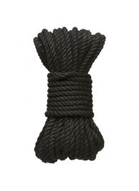 Черная верёвка для связывания и фиксации Bind Tie - 9,14 м. - Doc Johnson - купить с доставкой в Новочеркасске
