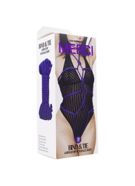 Фиолетовая верёвка для связывания и фиксации Bind Tie - 9,14 м. - Doc Johnson - купить с доставкой в Новочеркасске