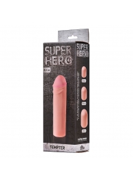 Фаллоудлинитель SUPER HERO Tempter - 16 см. - Lola Games - в Новочеркасске купить с доставкой