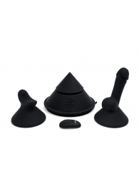 Конусный вибромассажер Cowgirl Cone с 2 насадками - CowGirl - купить с доставкой в Новочеркасске