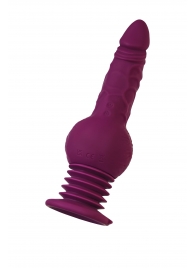 Фиолетовая мини-машина для секса Striker с пультом ДУ - 23,5 см. - ToyFa - купить с доставкой в Новочеркасске