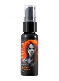 Гель с эффектом вибрации Volcano Of Passion со вкусом вишни - 25 мл. - Erotist Lubricants - купить с доставкой в Новочеркасске