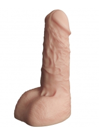 Телесный фаллоудлинитель с мошонкой Cock Next - 17 см. - LOVETOY (А-Полимер) - в Новочеркасске купить с доставкой