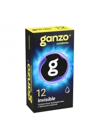 Супертонкие презервативы Ganzo Invisible - 12 шт. - Ganzo - купить с доставкой в Новочеркасске