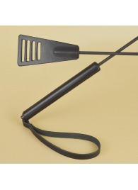 Черный кожаный стек «Сириус» - 60 см. - Sitabella - купить с доставкой в Новочеркасске