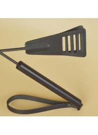 Черный кожаный стек «Сириус» - 60 см. - Sitabella - купить с доставкой в Новочеркасске