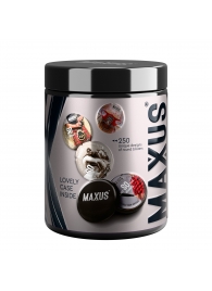 Черные утолщенные презервативы MAXUS Extra Strong с железным кейсом - 15 шт. - Maxus - купить с доставкой в Новочеркасске