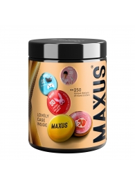 Точечные презервативы MAXUS 2000 Amazing Dots с железным кейсом - 15 шт. - Maxus - купить с доставкой в Новочеркасске
