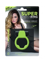 Люминесцентное эрекционное виброкольцо Super - Clara Morgane - в Новочеркасске купить с доставкой