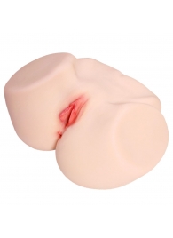 Мастурбатор-полуторс с двойным слоем материала и вибрацией Jenny Onahole Real Vagina - KOKOS - в Новочеркасске купить с доставкой