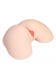 Мастурбатор-полуторс с двойным слоем материала Jenny Onahole Real Hips - KOKOS - в Новочеркасске купить с доставкой