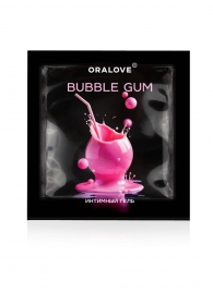 Саше съедобной оральной смазки OraLove с ароматом бабл-гам - 3 гр. - Биоритм - купить с доставкой в Новочеркасске