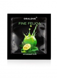 Саше съедобной оральной смазки OraLove с ароматом фейхоа - 3 гр. - Биоритм - купить с доставкой в Новочеркасске