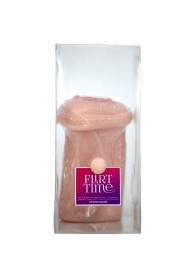 Телесный мастурбатор-вагина с фигурками на поверхности - LOVETOY (А-Полимер) - в Новочеркасске купить с доставкой