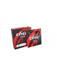 Презервативы с ароматом колы Expert Cola - 3 шт. - Expert - купить с доставкой в Новочеркасске