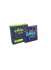 Светящиеся в темноте презервативы Expert Neon - 3 шт. - Expert - купить с доставкой в Новочеркасске