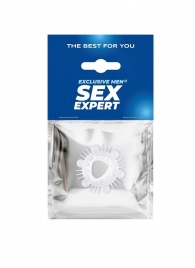 Стимулирующая насадка на пенис с несколькими видами рельефа - Sex Expert - в Новочеркасске купить с доставкой